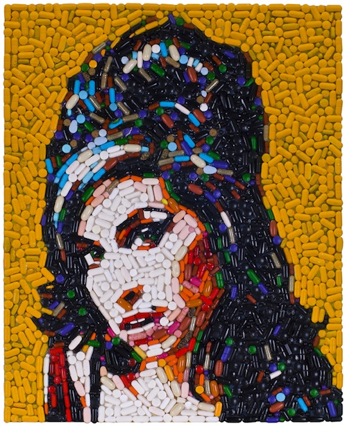 Amy Winehouse In Pills by Jason Mecier